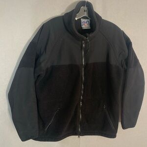 DSCP by Peckham Jacket US Military Black Polartec Fleece Cold Weather Men’s M